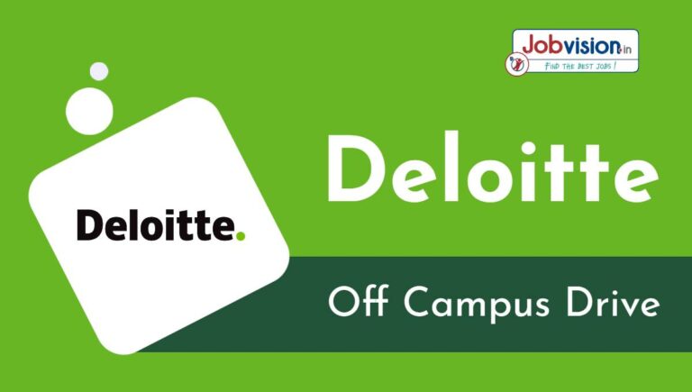 Deloitte Off Campus drive 2024 for Business Technology Analyst role