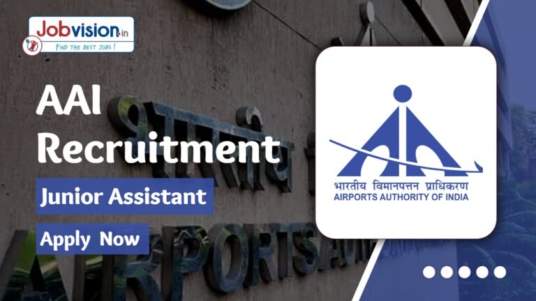 AAI Junior Assistant Recruitment 2025 for 89 job vacancies - Apply Now