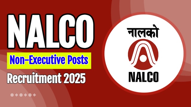 NALCO Recruitment