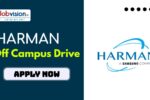 HARMAN Off Campus Drive 2025 for Software Engineer Role