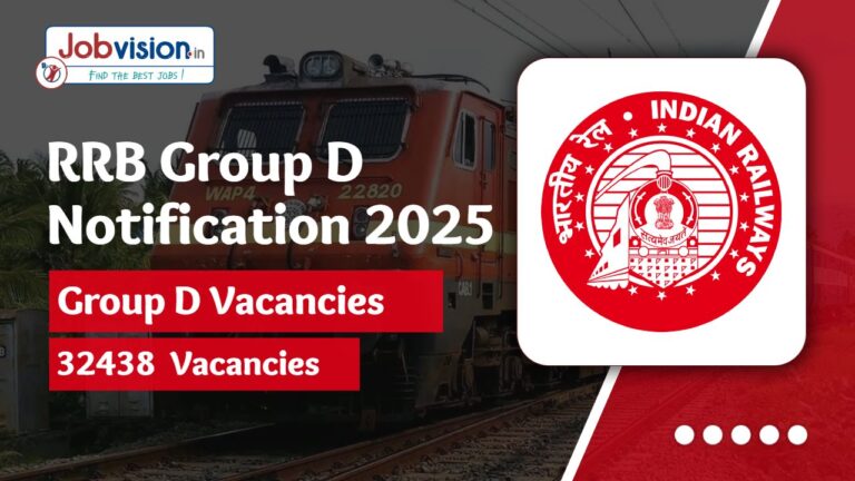 RRB Group D Notification 2025 for 32438 Vacancies - Apply Now