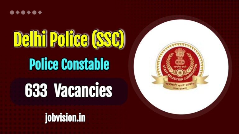 Delhi Police Driver Recruitment 2025 for 633 Vacancies official notification and apply link